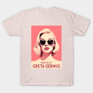 Directed by Greta Gerwig | Retro Movie Poster T-Shirt